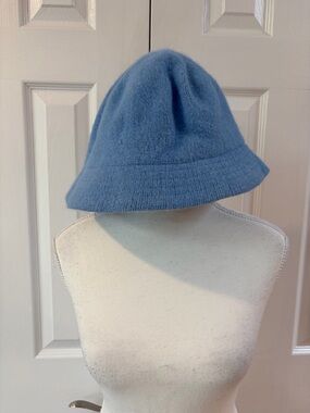 Betmar New York Blue WoolAngora Blend Bucket Hat